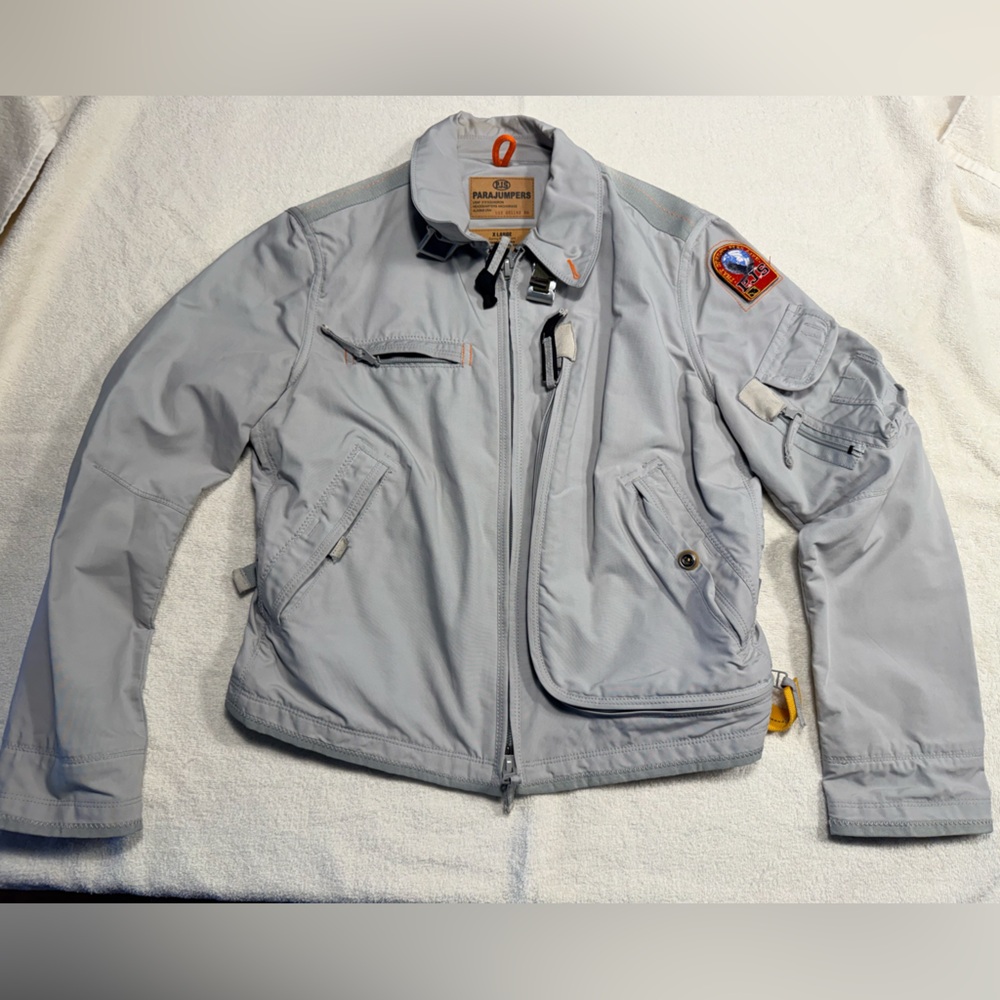 Parajumpers Light Gray Military Jacket